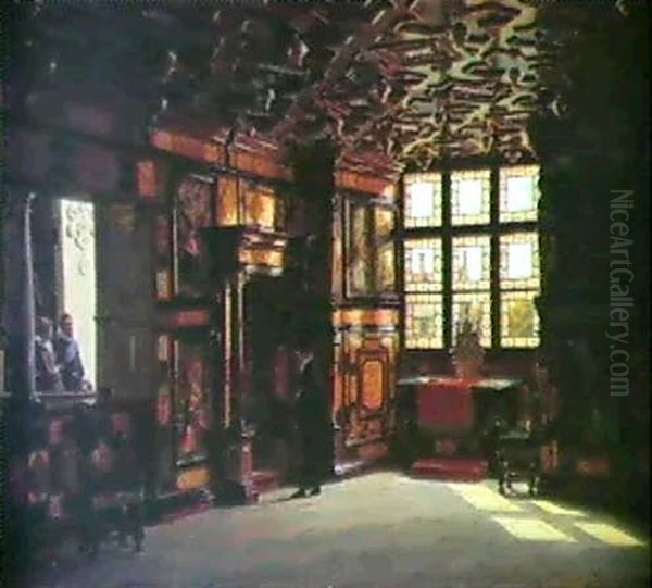 Christian Iv's Bedestol Pa Frederiksborg Slot - view 1
