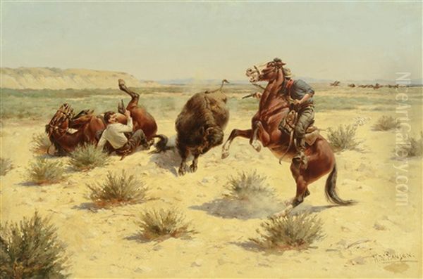 Buffalo Attack - view 1