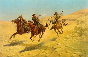 The Chase by Herman Wendelborg Hansen