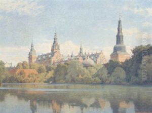 A Palace Beside A River by Jakob Hansen