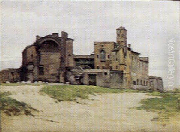 Hvaelvingen I Templet For Venus Og Roma Og S. Francesca Romana-kirken - view 1