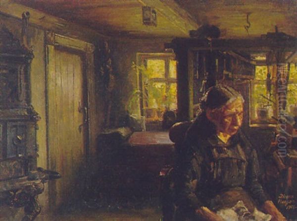 Interior Med Karen-vaevers Med Sine Kattekillinger - view 1