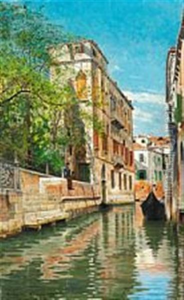 A Venetian Canal - view 1