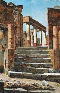 Villa Diomedes, Pompei by Josef Theodor Hansen