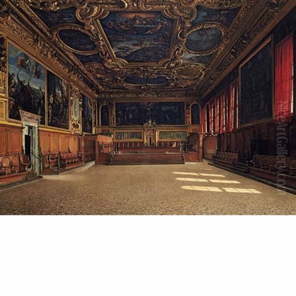 Sala Del Senato, Palazzo Ducale, Venezia - view 1