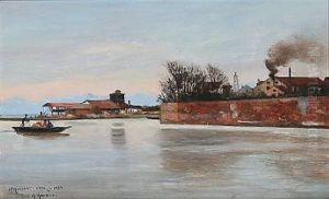Parti Af Murano by Josef Theodor Hansen