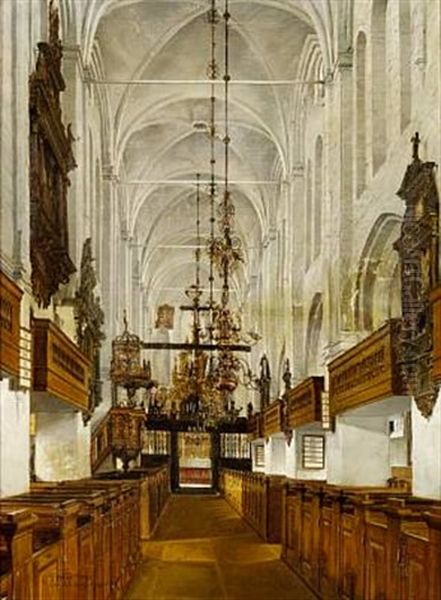 St. Olai Kirke I Helsingor (interior From St. Olai Church In Helsingor) - view 1
