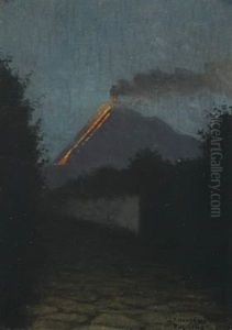 Landscape With Vesuvius