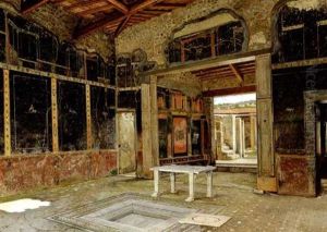 Interior Fra Pompei by Josef Theodor Hansen