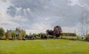 Parti Fra Rorbaek Ved Saxkobing by Josef Theodor Hansen