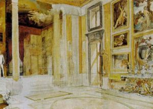 Interior Fra Palazzo Colonna, Rom Interior Fra Palazzo Colonna, Rom