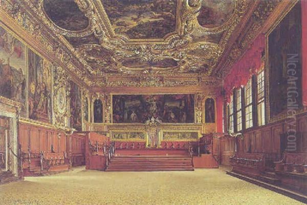 Sala Del Senata Pallazzo Ducale, Venezia - view 1