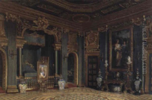 Gustav Iii'ss Bedroom, Drottningholm - view 1