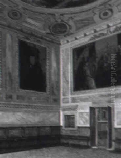 Interior Fra Sala Del Antichiegetta I Dogepaladset I Venedig - view 1