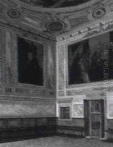 Interior Fra Sala Del Antichiegetta I Dogepaladset I Venedig