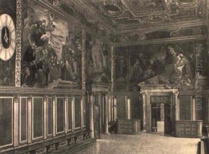 Sala Del Cellegio Di Palazzo Ducale A Venezia