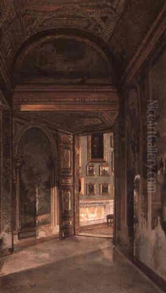Interior Of The Palazzo Borghese, Rome - view 1