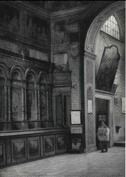 Interiir Fra En Venetiansk Kirke - view 1
