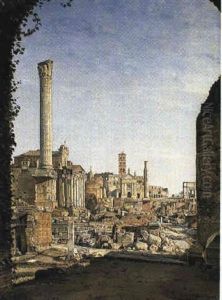 Fra Forum Romanum by Josef Theodor Hansen