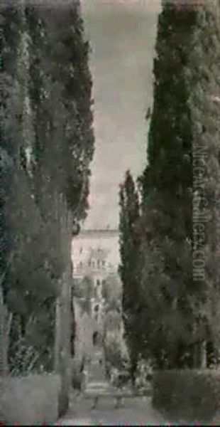 Fra Villa D'estes Have I Tivoli - view 1