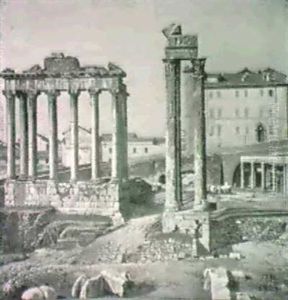 Forum Romanum by Josef Theodor Hansen