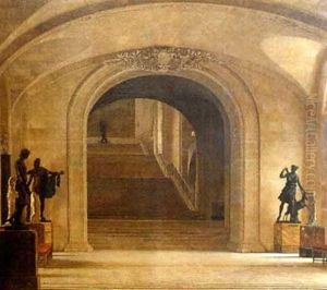 L' Entree De Louvre by Josef Theodor Hansen