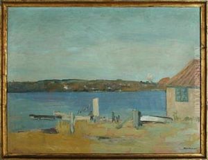 Coastal Scenery From Thuro With A View At Troense by Niels Hansen