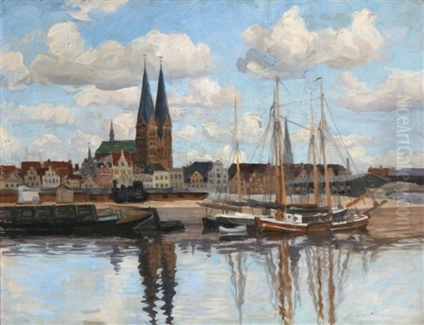Fra Lubecks Havn - view 1