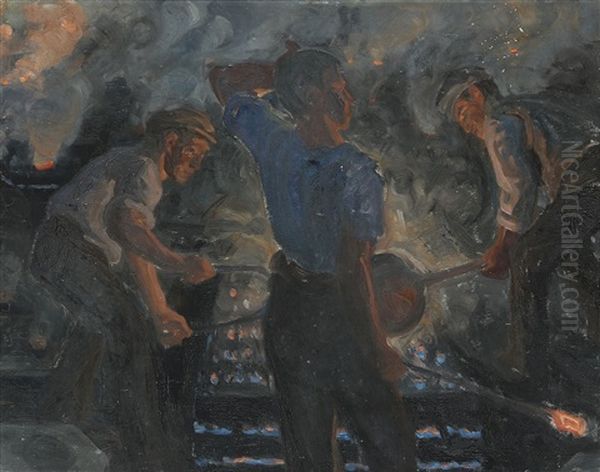 Foundry Workers - view 1