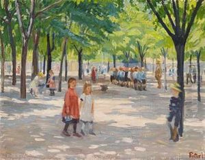 Born Pa Enghave Plads by Peter Marius Hansen