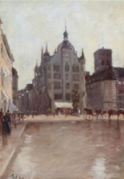 A View Of Amager Square In Copenhagen - view 1