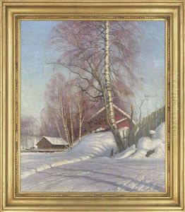 Tracks In The Snow by Sigvard Hansen