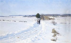 The Meeting, Snow Scene