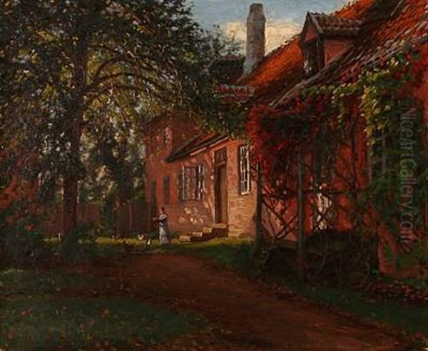 Fra Forpagtergaarden, Hellebaek - view 1