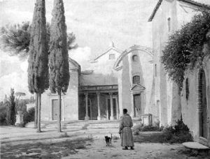 Munk Ud For Capella St. Cesilia Roma Munk Ud For Capella St. Cesilia Roma