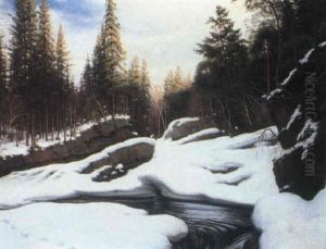 Footsteps In The Snow by Sigvard Hansen