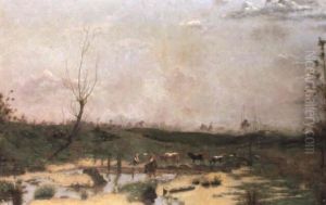 Surrey Hills, Melbourne, Victoria by Theodore Brooke Hansen