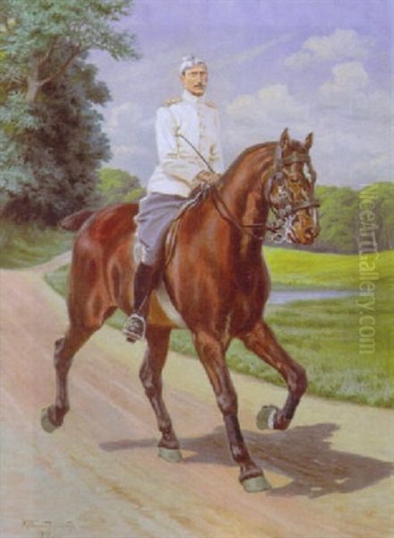 Chr. X Til Hest - view 1
