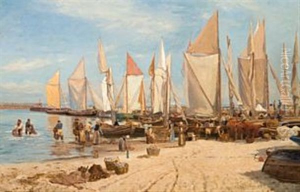Fra Havnen I Gilleleje, Danmark - view 1