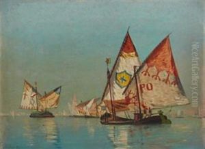 Sydlandsk Havn by Nils Severin Lynge Hansteen