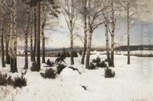 A Sleigh Ride by Nils Severin Lynge Hansteen