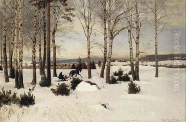 En Solskinsdag. Fra Ringeriket - view 1