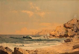 Coastal Scene by Alexei Vasilievitch Hanzen