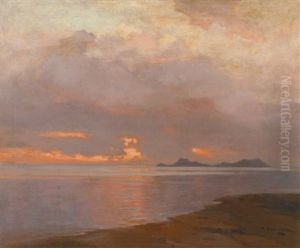 At Dusk by Alexei Vasilievitch Hanzen