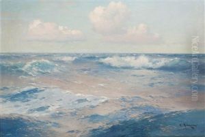 Sturmisches Meer by Alexei Vasilievitch Hanzen