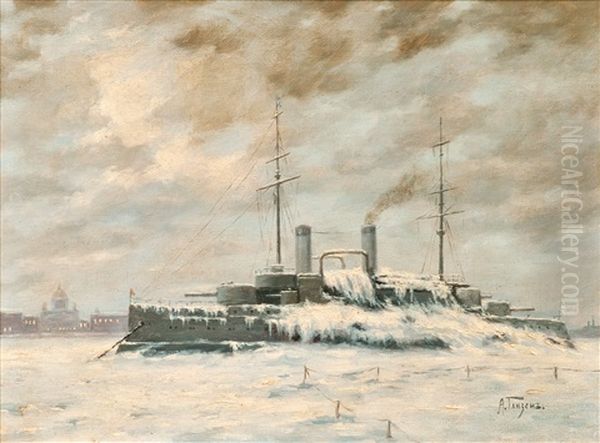 A Ship In Winter - view 1