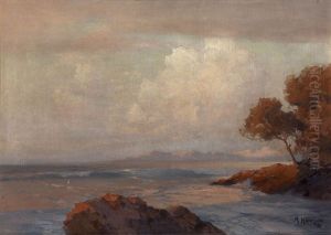 Seascape by Alexei Vasilievitch Hanzen