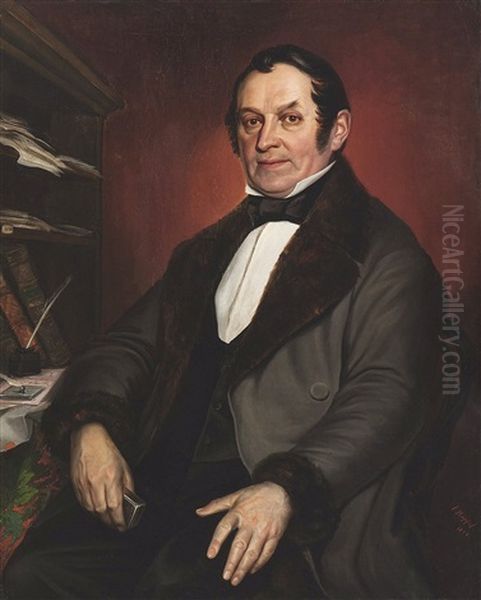 Bildnis Des Georg Leonhard Ritzhaupt, Burgermeister Von Heidelberg Von - view 1