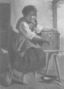 Bauernmadchen Mit Muhle Bauernmadchen Mit Muhle