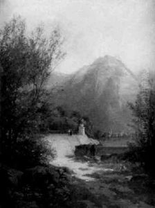 Blick Auf Den Genfer See (?) by Carl Happel